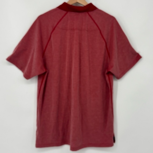 RHÔNE 2pc Navy and Red Polo men’s Shirt Sz XL performance golf lot - Picture 10 of 16